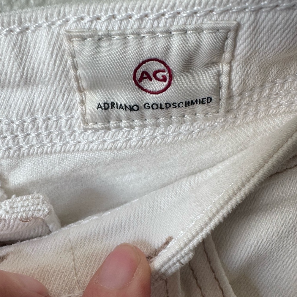 AG Isabelle the HIGH RISE CROP BUTTON UP STRAIGHT - Picture 7 of 8